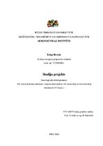 Konspekts 'Gaisa kuģa tehniskās apkopes plānošanas, lidojuma plāna aprēķins', 1.