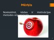Prezentācija 'Motivācijas metodes organizācijā', 2.