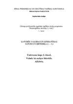 Konspekts 'Latviešu valoda "Alfabēts"', 1.