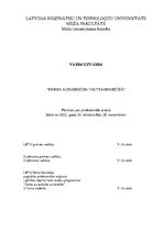 Prakses atskaite 'Darba aizsardzība tautsaimniecībā', 1.