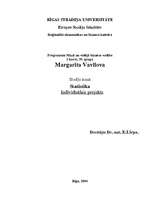 Referāts 'Projekts firmas organizēšanai', 1.