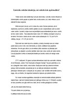 Eseja 'Latviešu valodas situācija, vai valoda tiek apdraudēta', 1.