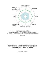 Diplomdarbs 'Subjektīvās labklājības novērtējums Rīgas reģiona iedzīvotājiem', 1.