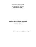 Prakses atskaite 'Iedzīvotāju ienākuma nodoklis', 1.
