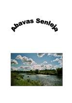 Konspekts 'Abavas senleja', 1.