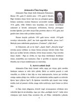 Referāts 'Aleksandrs Čaks dzīvē un darbos', 4.
