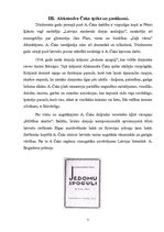 Referāts 'Aleksandrs Čaks dzīvē un darbos', 7.
