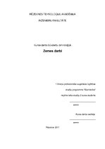 Konspekts 'Būvdarbu tehnoloģija', 1.