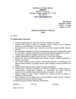 Paraugs 'Iekšējās kārtības noteikumi viesnīcā', 1.