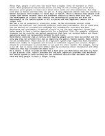 Eseja 'In General, People Are Living Longer Now', 1.