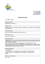 Paraugs 'Sponsorēšanas piedāvājums', 1.