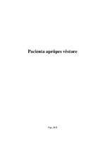 Prakses atskaite 'Aprūpes plāns. Trijzara neiralģija', 1.