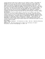 Eseja 'Pre-Islamic Bedouin vs. The Teachings of Early Islam', 2.