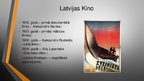 Prezentācija 'Latviešu kino vēsture', 2.