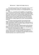 Eseja 'Renesanse - modernās Eiropas sākums', 1.