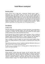 Konspekts 'Senās Romas sasniegumi', 1.