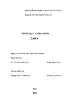 Referāts 'Dānija', 1.