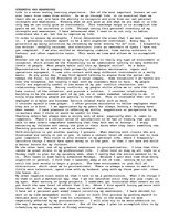 Eseja 'Personal Strengths and Weaknesses ', 1.