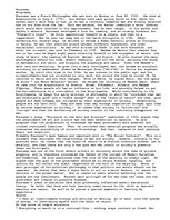 Eseja 'The Philosopher Rousseau and a Biography of Him along with Some of His Beliefs', 1.