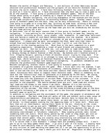 Eseja 'Sunday Is Game Day', 1.