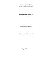 Prakses atskaite 'Prakses atskaite un prezentācija', 1.