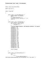 Paraugs 'Praktiskais darbs "Java" valodā. Cirka simulators', 1.