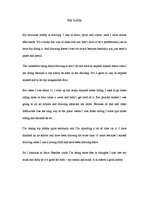 Eseja 'My Favourite Hobby - Drawing', 1.