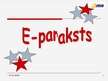 Prezentācija 'E-paraksts', 1.