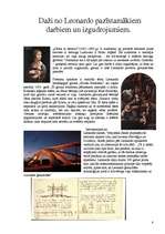 Referāts 'Leonardo da Vinči izcilāko darbu noslēpumi', 8.