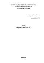 Referāts 'Frīdrihs Vilhelms Nīče', 1.