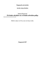 Referāts 'Zvērināts advokāts un zvērināta advokāta palīgs', 1.