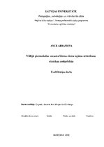 Diplomdarbs 'Vidējā pirmsskolas vecuma bērnu ritma izjūtas attīstīšana  ritmikas nodarbībās', 1.