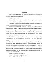 Diplomdarbs 'Vidējā pirmsskolas vecuma bērnu ritma izjūtas attīstīšana  ritmikas nodarbībās', 3.