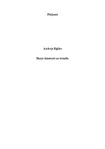 Konspekts 'Andreja Eglīša dzeja dzimtenē un trimdā', 1.