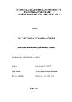 Diplomdarbs 'VAS ”Latvijas Pasts” darbības analīze', 1.