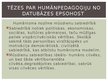 Prezentācija 'Humānās pedagoģijas atziņas Dainas Lieģenieces darbos', 14.