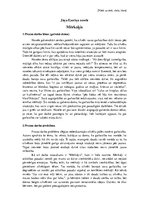 Konspekts 'Jāņa Ezeriņa novele "Mērkaķis"', 1.