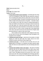 Prakses atskaite '1st Specialization Practice in English', 20.