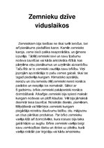 Eseja 'Zemnieku dzīve viduslaikos', 1.