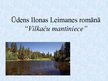Prezentācija 'Ūdens Ilonas Leimanes romānā "Vilkaču mantiniece"', 1.