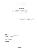 Konspekts 'Civilās aizsardzības plāns', 1.