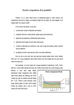 Eseja 'Perfect Competition. Is It Possible?', 1.