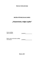 Referāts 'Mājas "Vidzemnieki" izpēte', 1.