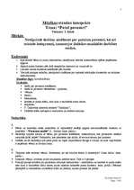 Konspekts 'Mūzika 1.klasē - integrētās mūzikas stundas konspekts', 1.