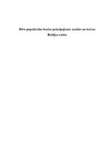 Referāts 'Divu populārāko banku pakalpojumu analīze no katras Baltijas valsts', 1.
