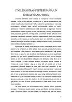 Prakses atskaite 'Prakse civiltiesībās - advokatūrā', 6.