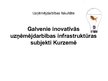 Prezentācija 'Galvenie inovatīvās uzņēmējdarbības infrastruktūras subjekti Kurzemē', 1.