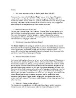 Konspekts 'History of Great Britain in Medieval Times', 1.