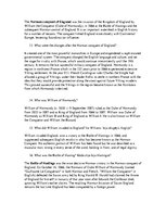 Konspekts 'History of Great Britain in Medieval Times', 3.