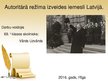 Prezentācija 'Autoritārā režīma izveides iemesli Latvijā', 1.